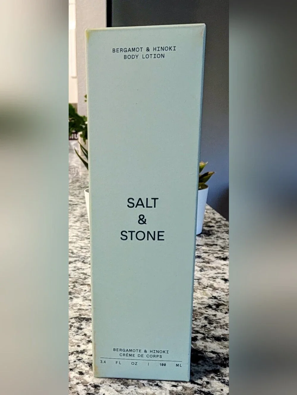NEW & UNOPENED Salt And Stone Bergamot & Hinoki Body Lotion 3.4 fl oz